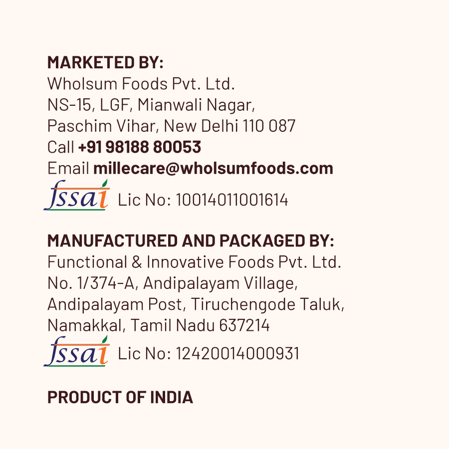100% Whole Grains (Rice Substitute) Combo - Little/ Kutki Millet & Foxtail/ Kangini Millet - Image 7