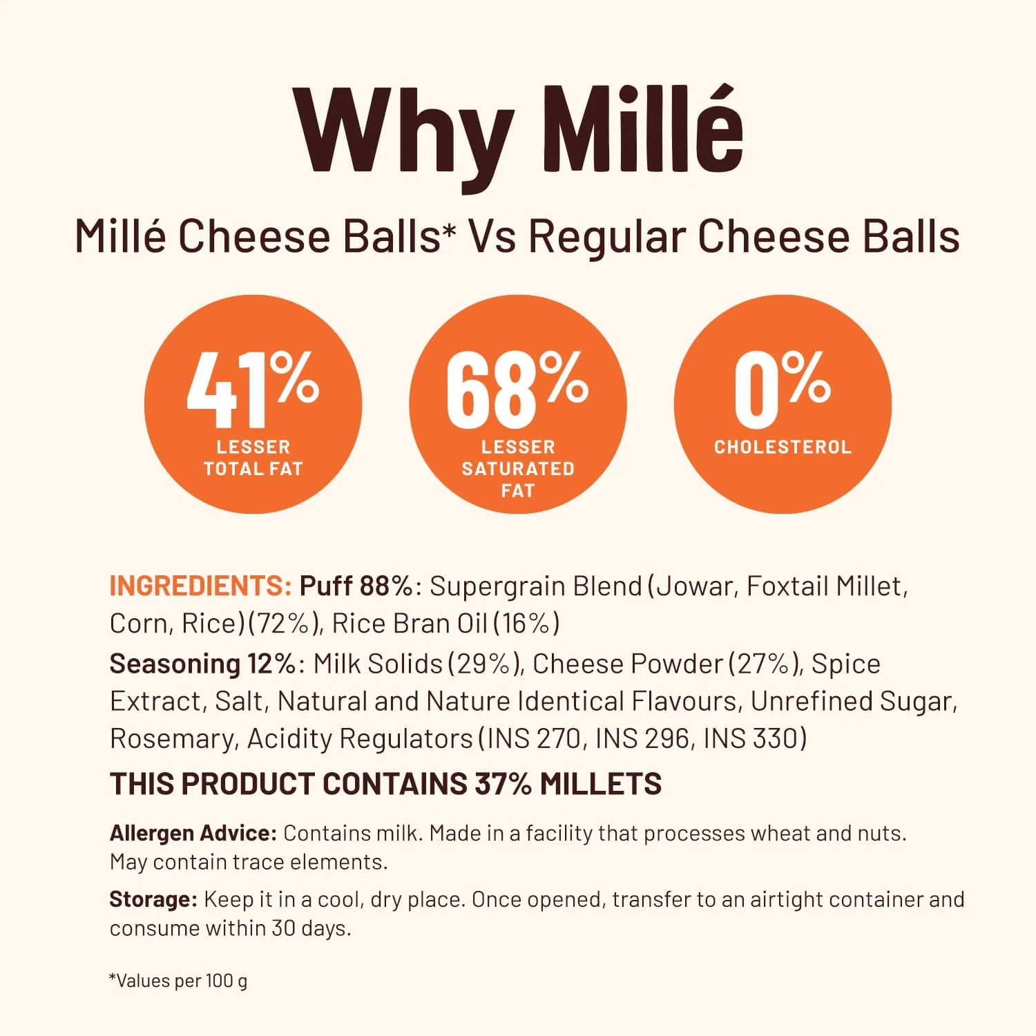 Millet Puffs - Cheese Balls - Image 3